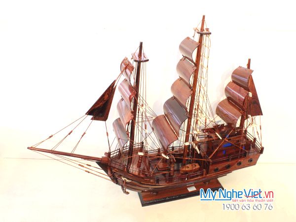 Mô Hình Tàu Thuyền Thailan cẩm (Thân 60cm) MNV-TB15/60CL