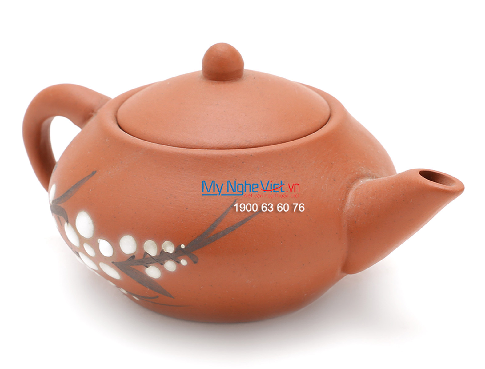 Bộ bình trà Bát Tràng độc ẩm gốm MNV-TS047 (nhiều mẫu)